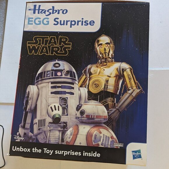Huge Egg Surprise 6 Action Figures Comics Star Wars Last Jedi Hasbro Disney NWT - Picture 1 of 6
